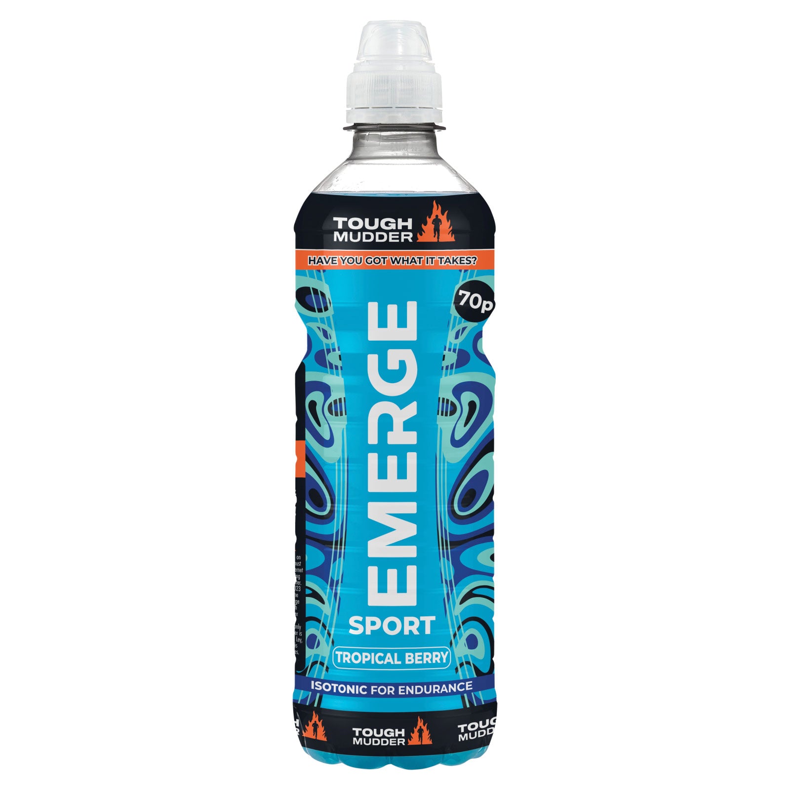 Emerge Isotonic Tropical Berry Tough Mudder Drink 500Ml Emerge Isotonic Tropical Berry Tough Mudder Drink 500Ml